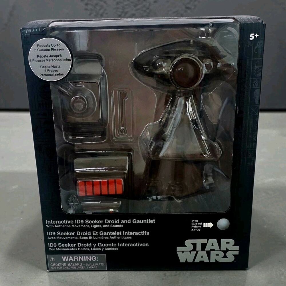 Star Wars Disney Parks ID9 Seeker Droid Inquisitor Gauntlet Remote Shoulder NIB